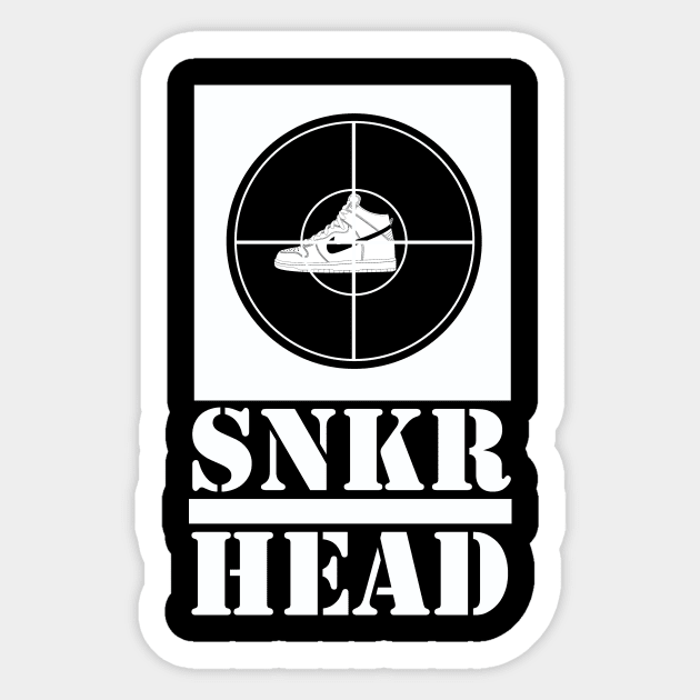 Sneakerhead Sticker by BlackActionTeesOnDemand